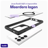 Buddi Hybrid Samsung Galaxy S24 Ultra Hoesje MagSafe Transparant Zwart afbeelding 7