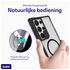Buddi Hybrid Samsung Galaxy S24 Ultra Hoesje MagSafe Matte Zwart afbeelding 4
