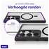 Buddi Hybrid Samsung Galaxy S24 Ultra Hoesje MagSafe Matte Zwart afbeelding 5