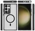 Buddi Hybrid Samsung Galaxy S24 Ultra Hoesje MagSafe Matte Zwart afbeelding 9