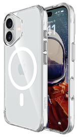 Buddi Core Apple iPhone 16 Hoesje MagSafe Back Cover Transparant