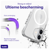 Buddi Core Apple iPhone 16 Hoesje MagSafe Back Cover Transparant afbeelding 2