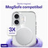 Buddi Core Apple iPhone 16 Hoesje MagSafe Back Cover Transparant afbeelding 3