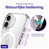 Buddi Core Apple iPhone 16 Hoesje MagSafe Back Cover Transparant afbeelding 5