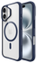 Buddi Hybrid Apple iPhone 16 Hoesje MagSafe Back Cover Transparant Blauw afbeelding 1