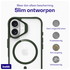 Buddi Hybrid Apple iPhone 16 Hoesje MagSafe Back Cover Transparant Groen afbeelding 6