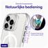 Buddi Core Apple iPhone 16 Pro Hoesje MagSafe Back Cover Transparant afbeelding 5