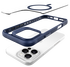 Buddi Hybrid Apple iPhone 16 Pro Hoesje MagSafe Back Cover Transparant Blauw afbeelding 10