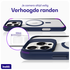 Buddi Hybrid Apple iPhone 16 Pro Hoesje MagSafe Back Cover Transparant Blauw afbeelding 5