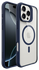 Buddi Hybrid Apple iPhone 16 Pro Hoesje MagSafe Back Cover Transparant Blauw afbeelding 8