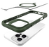 Buddi Hybrid Apple iPhone 16 Pro Hoesje MagSafe Back Cover Transparant Groen afbeelding 10