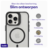Buddi Hybrid Apple iPhone 16 Pro Hoesje MagSafe Back Cover Matte Zwart afbeelding 6