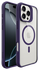 Buddi Hybrid Apple iPhone 16 Pro Max Hoesje MagSafe Back Cover Transparant Paars afbeelding 8