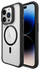 Buddi Hybrid Apple iPhone 15 Pro Hoesje MagSafe Back Cover Transparant Zwart afbeelding 8