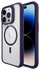 Buddi Hybrid Apple iPhone 15 Pro Hoesje MagSafe Back Cover Transparant Paars afbeelding 8
