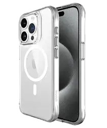 Buddi Core Apple iPhone 15 Pro Max Hoesje MagSafe Back Cover Transparant afbeelding