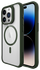 Buddi Hybrid Apple iPhone 15 Pro Max Hoesje MagSafe Back Cover Transparant Groen