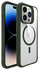 Buddi Hybrid Apple iPhone 15 Pro Max Hoesje MagSafe Back Cover Transparant Groen afbeelding 8