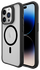 Buddi Hybrid Apple iPhone 15 Pro Max Hoesje MagSafe Back Cover Matte Zwart afbeelding 1