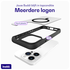 Buddi Hybrid Apple iPhone 15 Pro Max Hoesje MagSafe Back Cover Matte Zwart afbeelding 7