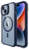 Buddi Hybrid Apple iPhone 15 / 14 / 13 Hoesje MagSafe Transparant Blauw