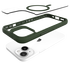 Buddi Hybrid Apple iPhone 15 / 14 / 13 Hoesje MagSafe Transparant Groen afbeelding 10