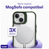 Buddi Hybrid Apple iPhone 15 / 14 / 13 Hoesje MagSafe Transparant Groen afbeelding 3