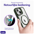 Buddi Hybrid Apple iPhone 15 / 14 / 13 Hoesje MagSafe Transparant Groen afbeelding 4