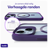 Buddi Hybrid Apple iPhone 15 / 14 / 13 Hoesje MagSafe Transparant Paars afbeelding 5