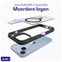 Buddi Hybrid Apple iPhone 15 / 14 / 13 Hoesje MagSafe Back Cover Matte Zwart afbeelding 7