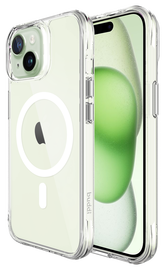 Buddi Core Apple iPhone 15 Hoesje MagSafe Back Cover Transparant