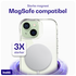 Buddi Core Apple iPhone 15 Hoesje MagSafe Back Cover Transparant afbeelding 3