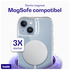 Buddi Core Apple iPhone 14 / 13 Hoesje MagSafe Back Cover Transparant afbeelding 3