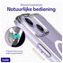 Buddi Core Apple iPhone 14 / 13 Hoesje MagSafe Back Cover Transparant afbeelding 5