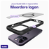 Buddi Hybrid Apple iPhone 14 Pro Hoesje MagSafe Back Cover Matte Zwart afbeelding 7