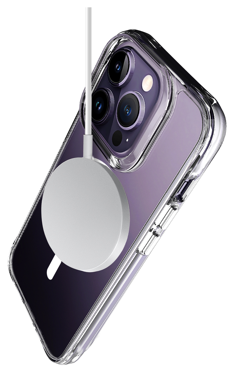 Buddi Core Apple iPhone 14 Pro Max Hoesje MagSafe Back Cover Transparant afbeelding 11