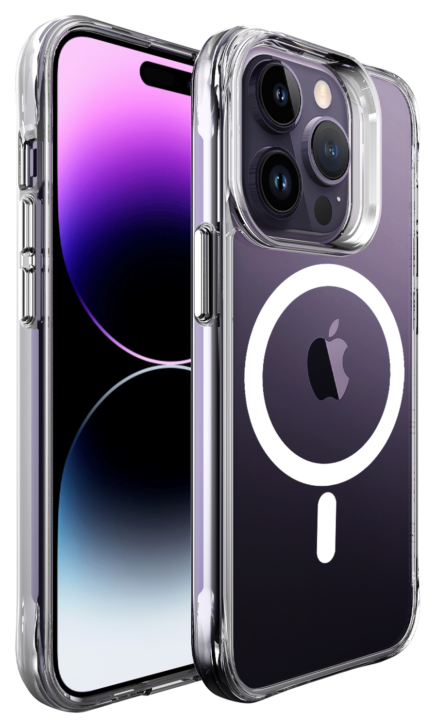 Buddi Core Apple iPhone 14 Pro Max Hoesje MagSafe Back Cover Transparant afbeelding 8