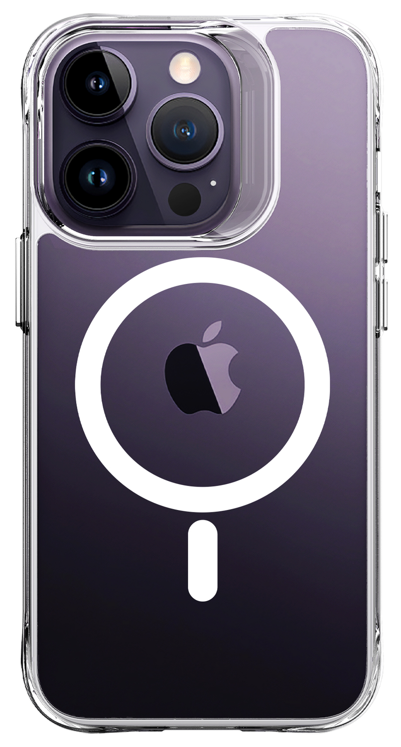Buddi Core Apple iPhone 14 Pro Max Hoesje MagSafe Back Cover Transparant afbeelding 9