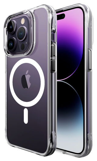 Buddi Core Apple iPhone 14 Pro Max Hoesje MagSafe Back Cover Transparant afbeelding 1