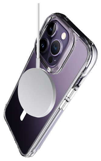 Buddi Core Apple iPhone 14 Pro Max Hoesje MagSafe Back Cover Transparant afbeelding 11