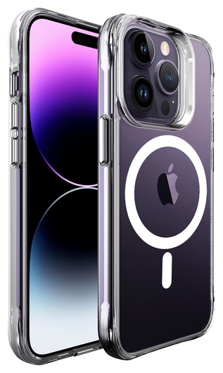 Buddi Core Apple iPhone 14 Pro Max Hoesje MagSafe Back Cover Transparant afbeelding 8