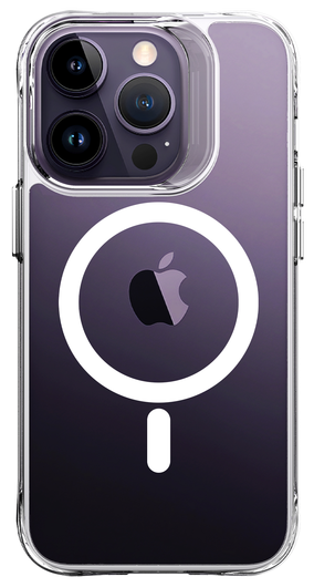 Buddi Core Apple iPhone 14 Pro Max Hoesje MagSafe Back Cover Transparant afbeelding 9
