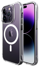 Buddi Core Apple iPhone 14 Pro Max Hoesje MagSafe Back Cover Transparant