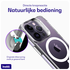 Buddi Core Apple iPhone 14 Pro Max Hoesje MagSafe Back Cover Transparant afbeelding 5