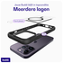 Buddi Hybrid Apple iPhone 14 Pro Max Hoesje MagSafe Back Cover Transparant Zwart afbeelding 7
