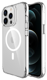 Buddi Core Apple iPhone 13 Pro Hoesje MagSafe Back Cover Transparant afbeelding