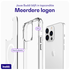 Buddi Core Apple iPhone 13 Pro Hoesje MagSafe Back Cover Transparant afbeelding 7