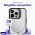 Buddi Hybrid Apple iPhone 13 Pro Hoesje MagSafe Back Cover Matte Zwart afbeelding 4