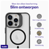 Buddi Hybrid Apple iPhone 13 Pro Hoesje MagSafe Back Cover Matte Zwart afbeelding 6
