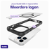 Buddi Hybrid Apple iPhone 13 Pro Hoesje MagSafe Back Cover Matte Zwart afbeelding 7
